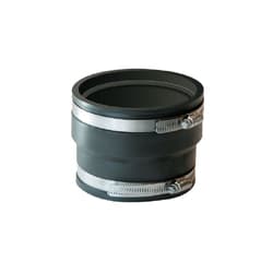 Fernco® 1070-86 Flex Coupling, 8 x 6 in Nominal, ADS/Hancor Corrugated Polyethylene x Plastic Pipe