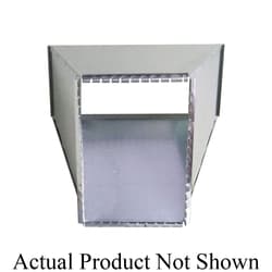 Snappy™ 47C-20-1610 Center Starting Collar Transition With 2 in Rise, 20 x 8 in to 16 x 10 in
