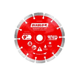 Diablo® DMADS0900 Diamond Segmented Masonry Cut-Off Blade, 9 in