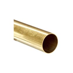 2-1/2 in x 12 ft, Plain End SCH 40 Brass Pipe