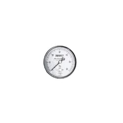 Trerice 800B2502BA60 800B Dry Utility Pressure Gauge, 0 to 60 psi Pressure, 1/4 in MNPT Connection