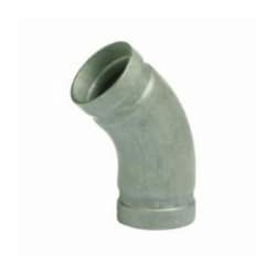 Victaulic® F060411X14 411 SS Long Radius Pipe 45 deg Elbow, 6 in, OGS Grooved