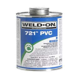 IPS® 10161 721™ PVC Blue, Medium-Bodied, Fast-Setting, Quart Can with Applicator Cap