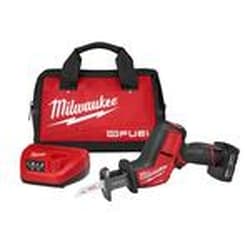 Milwaukee® Tool 2520-21XC M12 FUEL™ HACKZALL® Recip Saw Kit, 5/8 in L Stroke, 3000 spm, Straight Cut