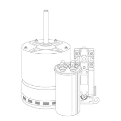 Sure Comfort 51-106541-13 SelecTech Gen 3 Condenser Motor, 1/2 HP, 120V, Variable Speed
