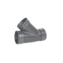 ADS® 0622AA Single Wall Corrugated Drain Wye, 6 in