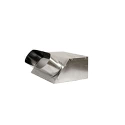 Snappy™ 601-640 Angle Register Box, Oval, 10 x 4 Steel