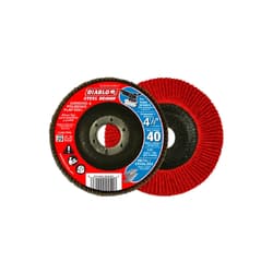 Diablo® DCX045040N01F Steel Demon™ 4-1/2 in diameter, 7/8 in arbor, Type 29 hub, 40 grit