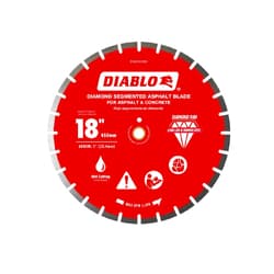 Diablo® DMADA1800 Diamond Segmented Blade for Asphalt, 18 in
