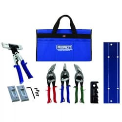 Midwest Snips® MWT-HVACKIT02 HVAC Preferred Kit, 6 Pieces