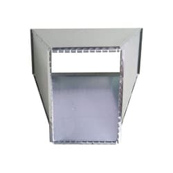 Snappy™ 47C-12 Center Starting Collar Transition With 2 in Rise, 12 x 8 in to 12 x 10 in