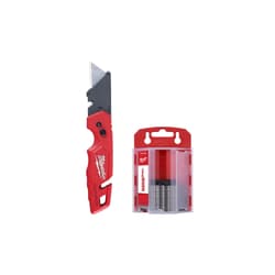 Milwaukee® 48-22-1504 FASTBACK™ Folding Utility Knife with Blade Storage and 50pc Blades