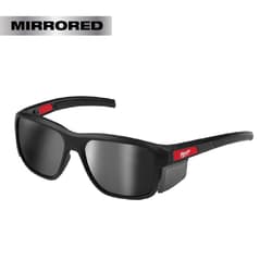 Milwaukee® 48-73-2512 Full Frame Safety Glasses with Removable Side Shields - Mirrored Anti-Scratch Lenses