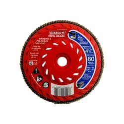 Diablo® DCX045080B01F Steel Demon™ 4-1/2 in diameter, 5/8-11 arbor, Type 29 hub, 80 grit