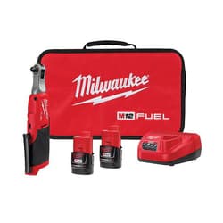 Milwaukee® Tool 2567-22 M12 FUEL™ 3/8 in High Speed Ratchet Kit