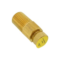 Trerice D3764 1/4 in NPT Brass Test Plug w/ Retainer