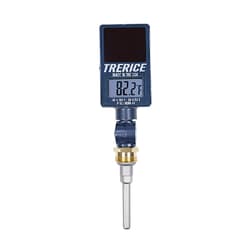 Trerice SX9140305 Light-Powered Digital Thermometer, -40 to 300 deg F, +1 % Accuracy, 1/10 deg Resolution, LCD Display