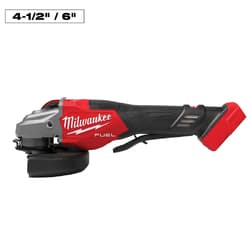 Milwaukee® 3670-20 M18 FUEL™ 4-1/2 in - 6 in Braking Grinder, Paddle Switch