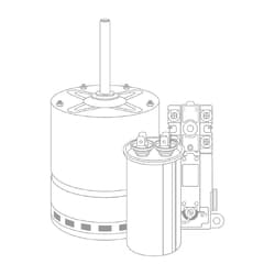 Sure Comfort 51-106543-06 SelecTech Gen 3 Condenser Motor, 1 HP, 120V, Variable Speed