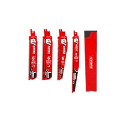Diablo® DS006SCA AMPED™ Demo Demon™ & Steel Demon™ Carbide Teeth Reciprocating Blade Set (6-pc)