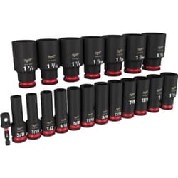 Milwaukee® Tool 49-66-7012 SHOCKWAVE™ Impact Duty™ Deep Socket Set