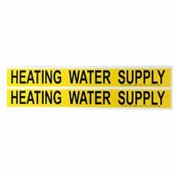 HEATING HOT WATER SUPPLY BLACK ON Y