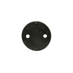 Ford HS-LID Erie Pattern Curb Box Lid, 3-3/4 in Dia x 15/16 in H