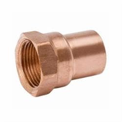 1-1/4 x 1-1/2 in Copper Sweat Female Adapter