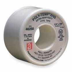 Cleanfit 70992 Medium Density Thread Sealing Tape, 520 in L x 3/4 in W x 0.0025 in THK