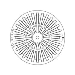 EJ 1040 02 BEEHIVE GRATE