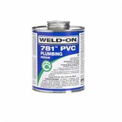 IPS Weld-On® 781 Clear Medium Pvc Cement, 1 qt