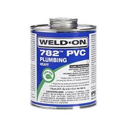 IPS Weld-On® 782 Gray Heavy Pvc Cement, 1 pt