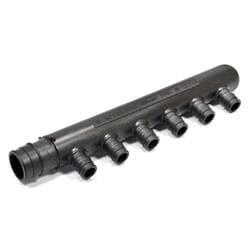 Uponor Q2267550 6-Ports Branch Tee, 3/4 in
