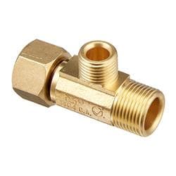 B&K® 993015Nl Adapter Tee, 3/8 x 3/8 x 1/4 in