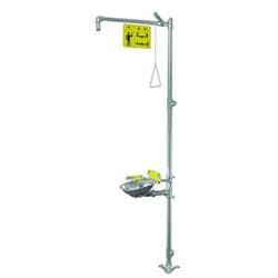 Bradley® SpinTec™ Halo™ S19314FSS Combination Drench Shower and Eye/Face Wash