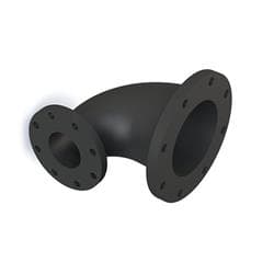 Import 8 x 4 in Ductile Iron 90 Flanged