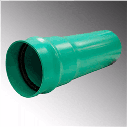Pvc Sdr35 8 in x 14 ft Gasketed Pipe