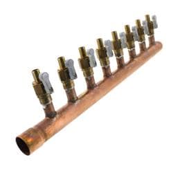 Sioux Chief PowerPEX 672XV0810 1 Sweat 1/2 in Pex 8 Port Manifold