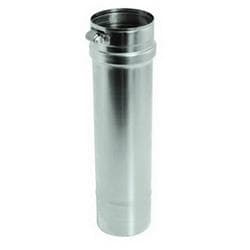 DuraVent® FasNSeal® FSVL1803 Single Wall Special Gas Vent Pipe, 3 in Diameter, 18 in Length
