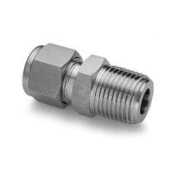 Ham-Let® Compression Male Connector, 1/2 x 1/2 in
