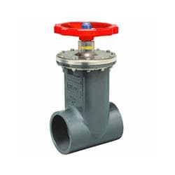 Spears® 2022-040 PVC Gate Valve, 4 in Nominal, 8 in Hand Wheel