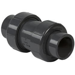 Spears® 4522-040C CPVC Ball Check Valve, 4 in Nominal, 11-13/16 in Inlet to Outlet Length