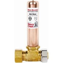 Sioux Chief 660-GTR0 Comp Tee Mini Hammer Arrester, 1/4 in