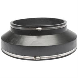 Fernco® 1006-1212 Flexible Pipe Reducing Coupling, 12 in, Concrete x Cast Iron/Plastic