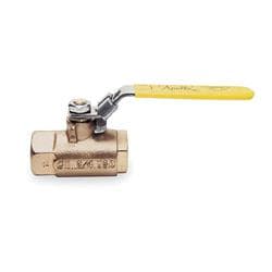 Apollo™ 7010827 Bronze 2-Piece Ball Valve with SS Latch-Lock Lever & Nut, 2 in Nominal