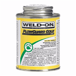 IPS Weld-On® 11028 Flowguard Gold Cpvc Cts Cement, 1/2 pt