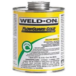 IPS Weld-On® 11029 Flowguard Gold Cpvc Cts Cement, 1/4 pt