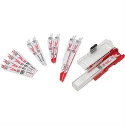 Milwaukee® Tool 49-22-1129 SAWZALL® Demolition Straight Tapered Back Reciprocating Saw Blade Set