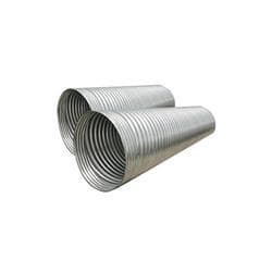 18 in x 20 ft Galvanized Steel Drainage Pipe 16Ga