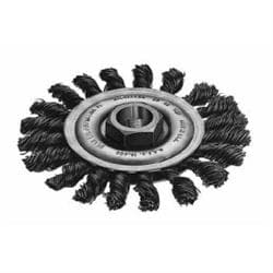 Milwaukee® Tool 48-52-5030 Wheel Brush, 4 in Dia Brush, Full Cable Knot